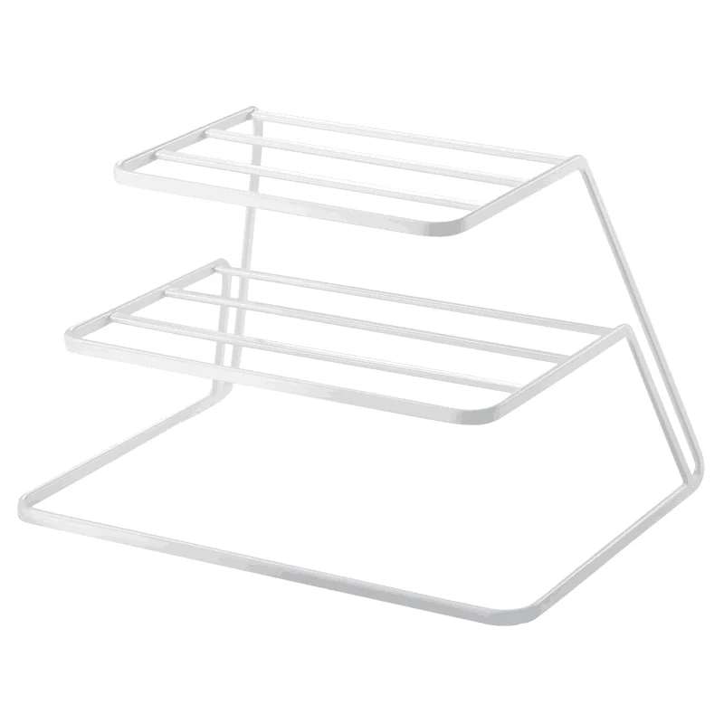 Homeko-Tiered Plate Dish Rack and Organizer -