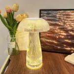 HomekoA 16 Color LED Mushroom Table Lamp