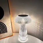 HomekoA 16 Color LED Mushroom Table Lamp