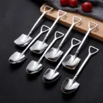 HomekoA_4-piece_Stainless_Steel_Shovel_Teaspoon_Set_-_-4297396 HomekoA 4 piece Stainless Steel Shovel Teaspoon Set