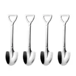 HomekoA_4-piece_Stainless_Steel_Shovel_Teaspoon_Set_-_-4297418 HomekoA 4 piece Stainless Steel Shovel Teaspoon Set