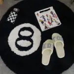 HomekoA 8 Ball Rug