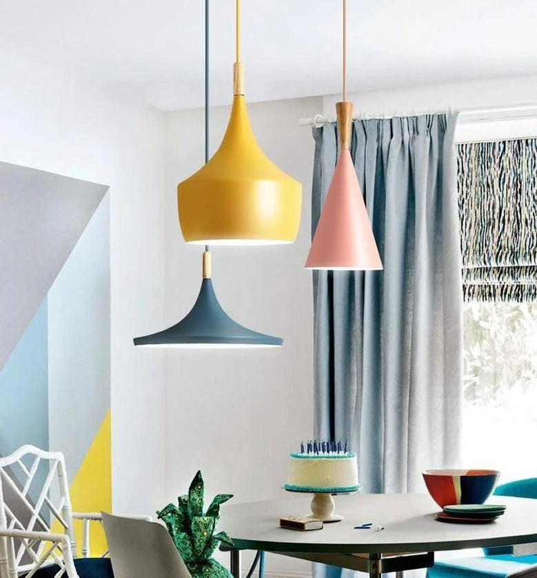 Homeko - Colorful Nordic Pendant Lights -
