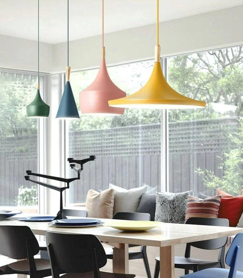 Homeko - Colorful Nordic Pendant Lights -
