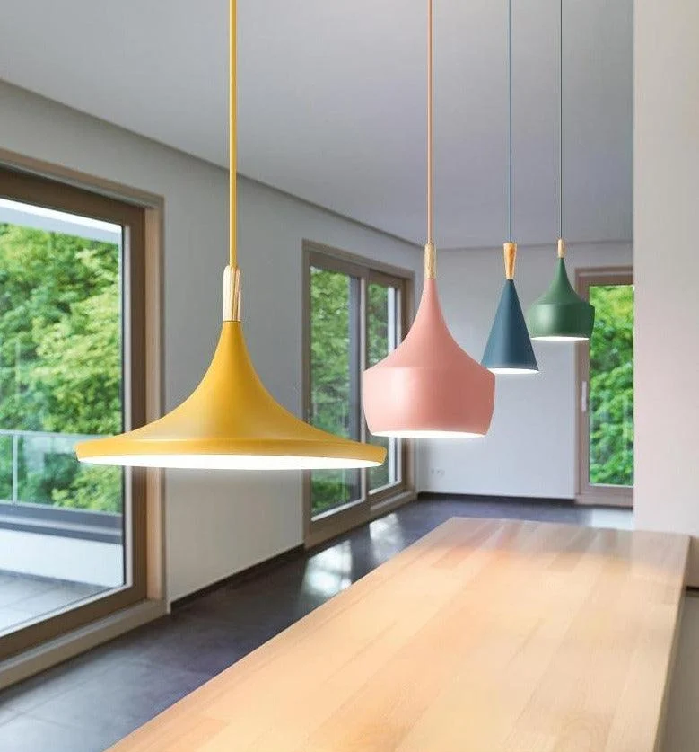 Homeko - Colorful Nordic Pendant Lights -