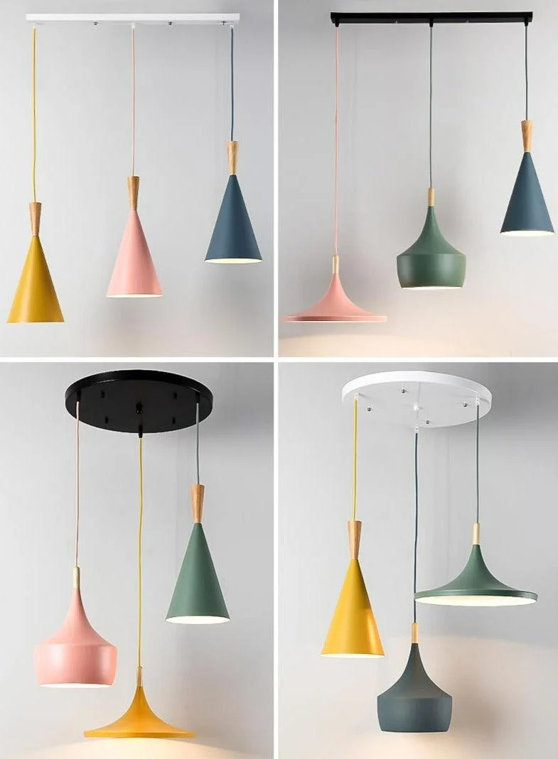 Homeko - Colorful Nordic Pendant Lights -