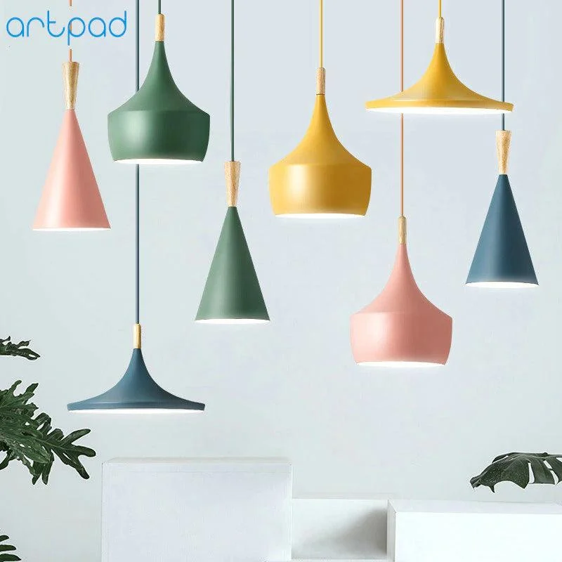 Homeko - Colorful Nordic Pendant Lights -