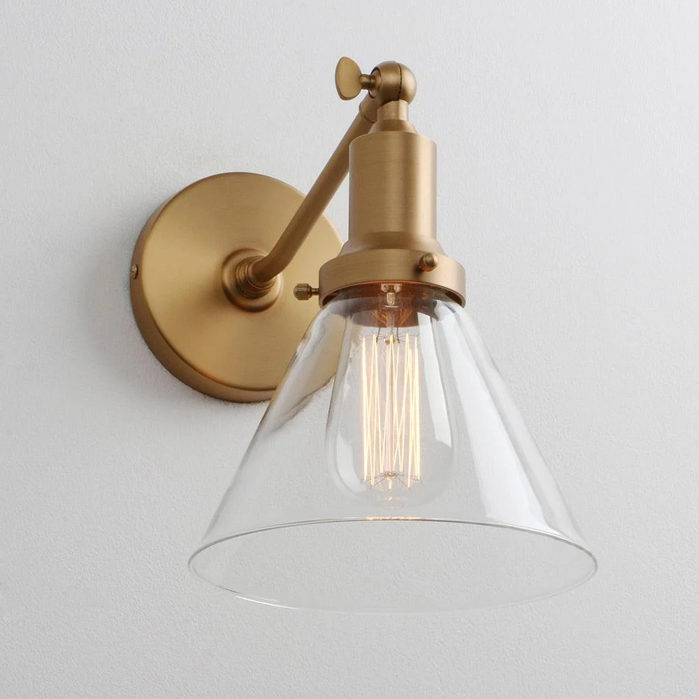 Homeko - Contemporary Glass Wall Sconce -