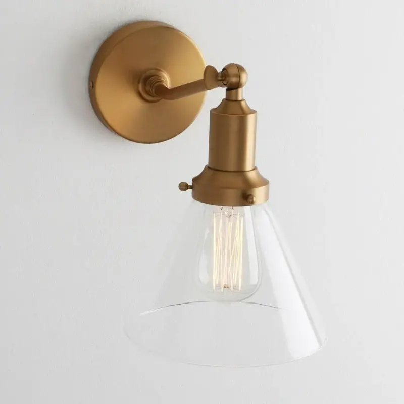 Homeko Contemporary Glass Wall Sconce