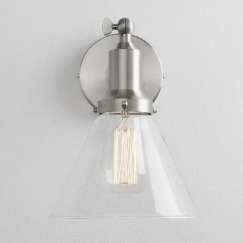 Homeko Contemporary Glass Wall Sconce