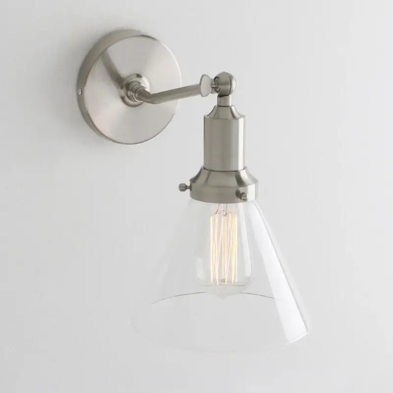 Homeko Contemporary Glass Wall Sconce