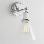 Homeko Contemporary Glass Wall Sconce