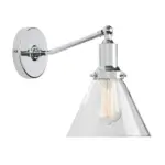 Homeko Contemporary Glass Wall Sconce