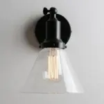 Homeko Contemporary Glass Wall Sconce