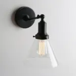 Homeko Contemporary Glass Wall Sconce