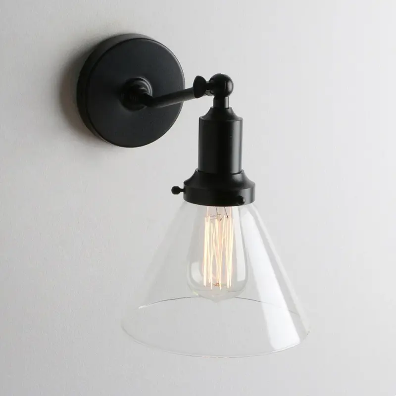 Homeko Contemporary Glass Wall Sconce