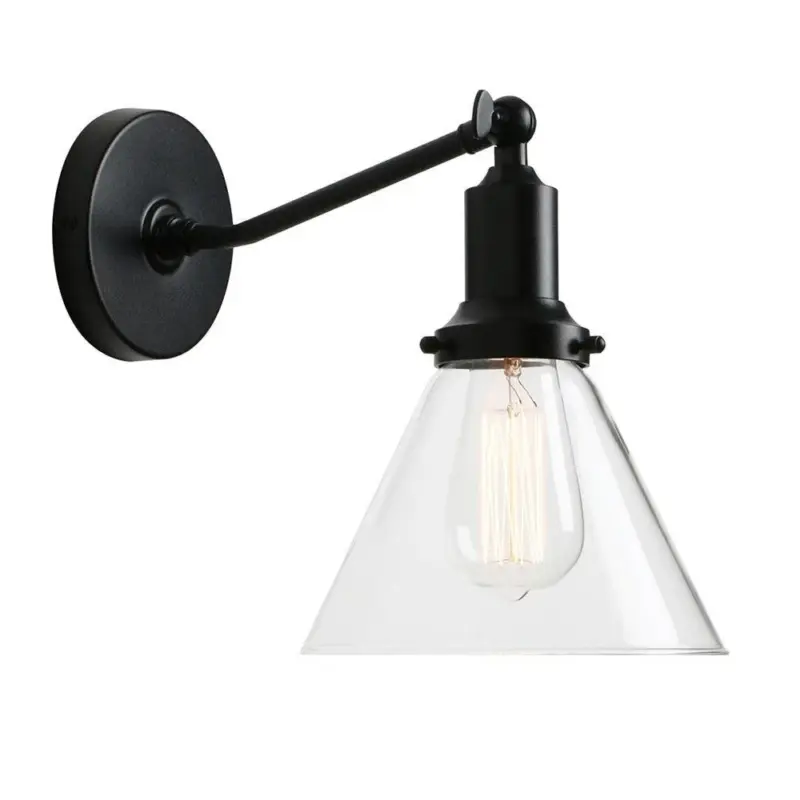 Homeko Contemporary Glass Wall Sconce