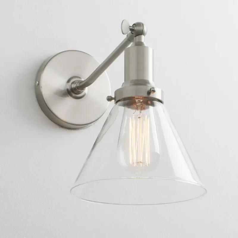 Homeko Contemporary Glass Wall Sconce