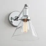Homeko Contemporary Glass Wall Sconce