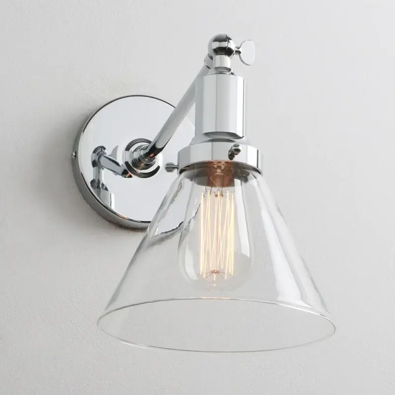 Homeko Contemporary Glass Wall Sconce