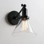 Homeko Contemporary Glass Wall Sconce