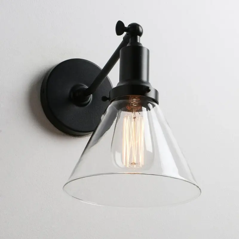 Homeko Contemporary Glass Wall Sconce