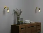 Homeko Glass Globe Wall Sconce