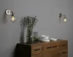 Homeko Glass Globe Wall Sconce