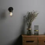 Homeko Glass Globe Wall Sconce