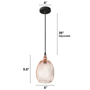 Homeko - Modern Cage Pendant Lights