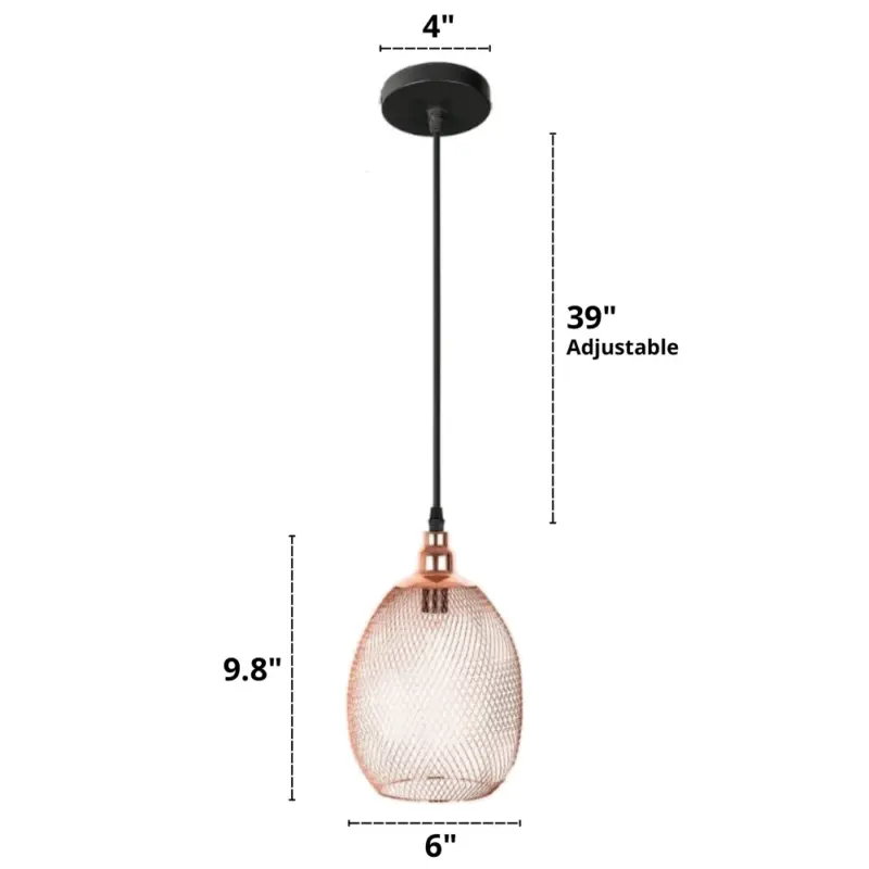 Homeko Modern Cage Pendant Lights