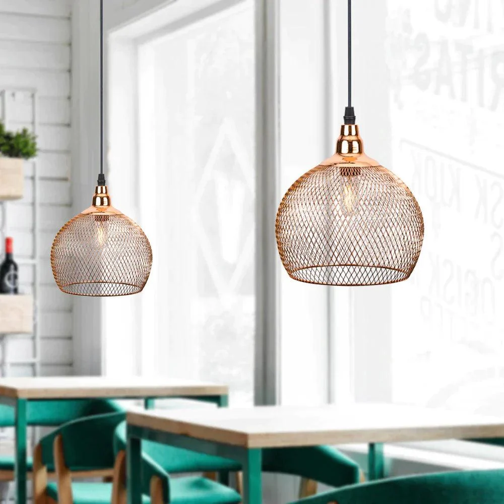 Homeko - Modern Cage Pendant Lights -