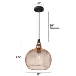 Homeko Modern Cage Pendant Lights