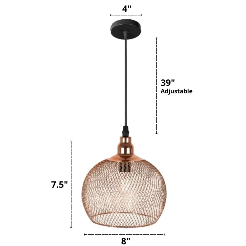 Homeko Modern Cage Pendant Lights