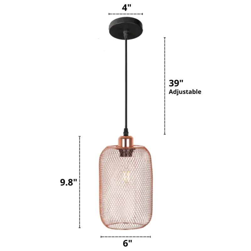 Homeko Modern Cage Pendant Lights