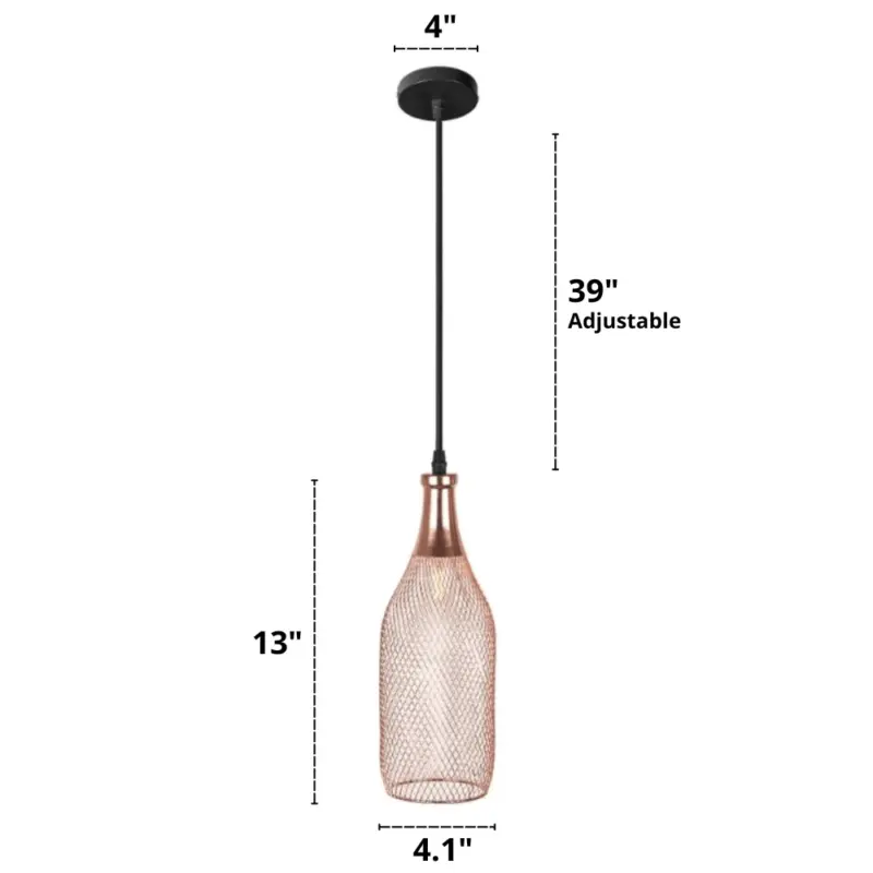 Homeko Modern Cage Pendant Lights
