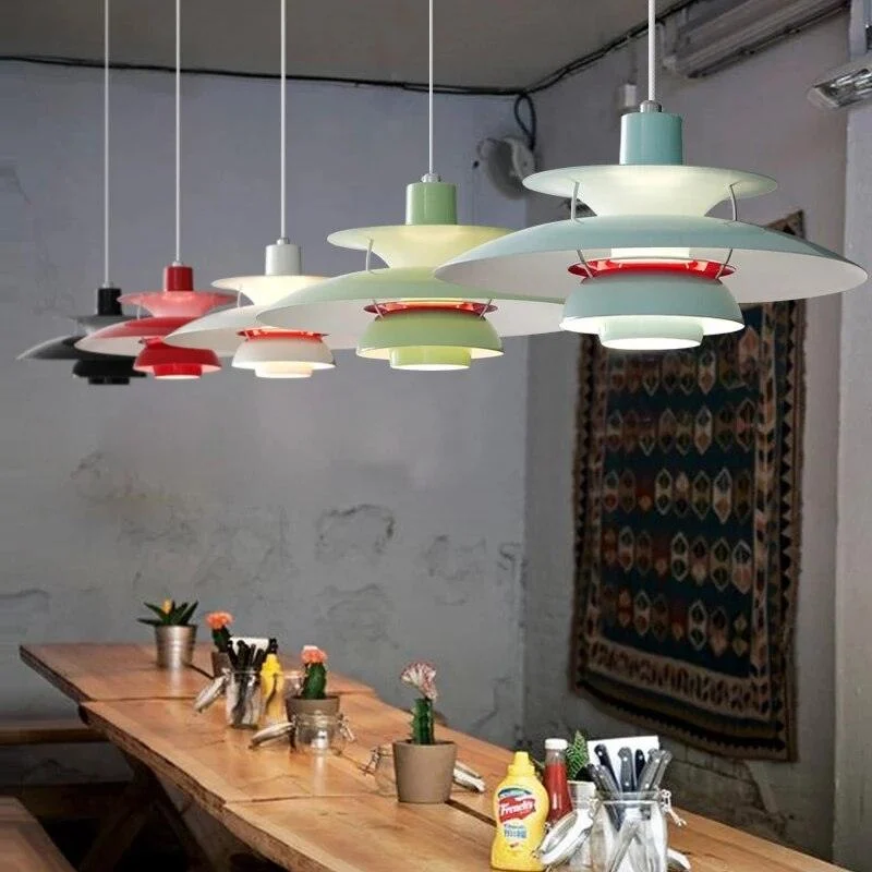 Homeko - Modern Colorful Layered Pendant Lights -