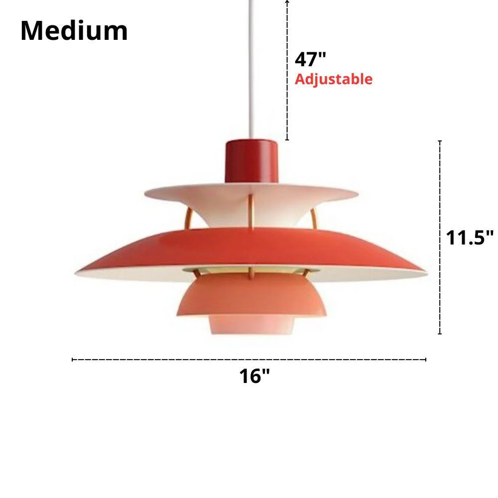 Homeko - Modern Colorful Layered Pendant Lights -