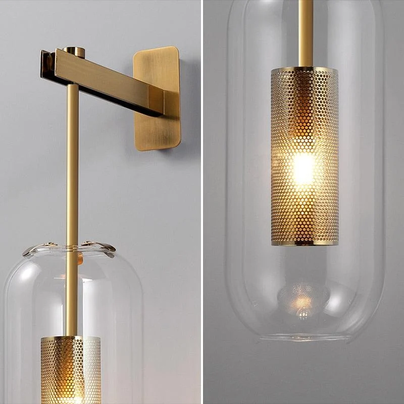 Homeko - Modern Glass Wall Lamp -