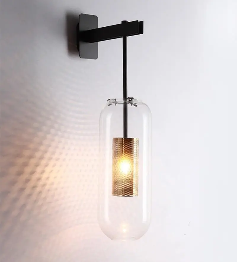 Homeko Modern Glass Wall Lamp