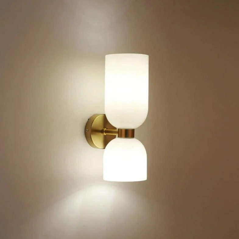 Homeko - Modern Glass Wall Sconce -