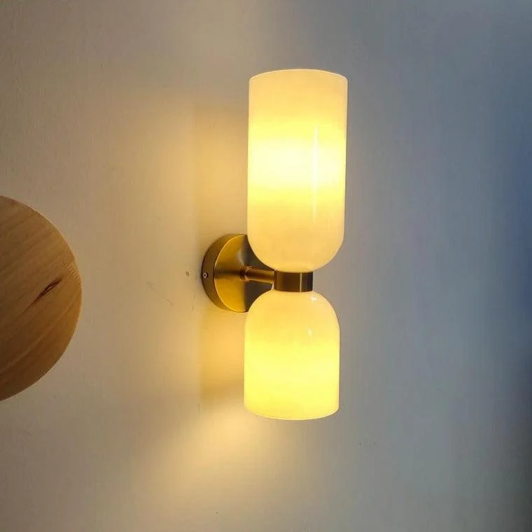 Homeko - Modern Glass Wall Sconce -