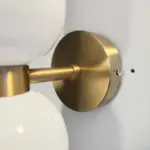 Homeko Modern Glass Wall Sconce