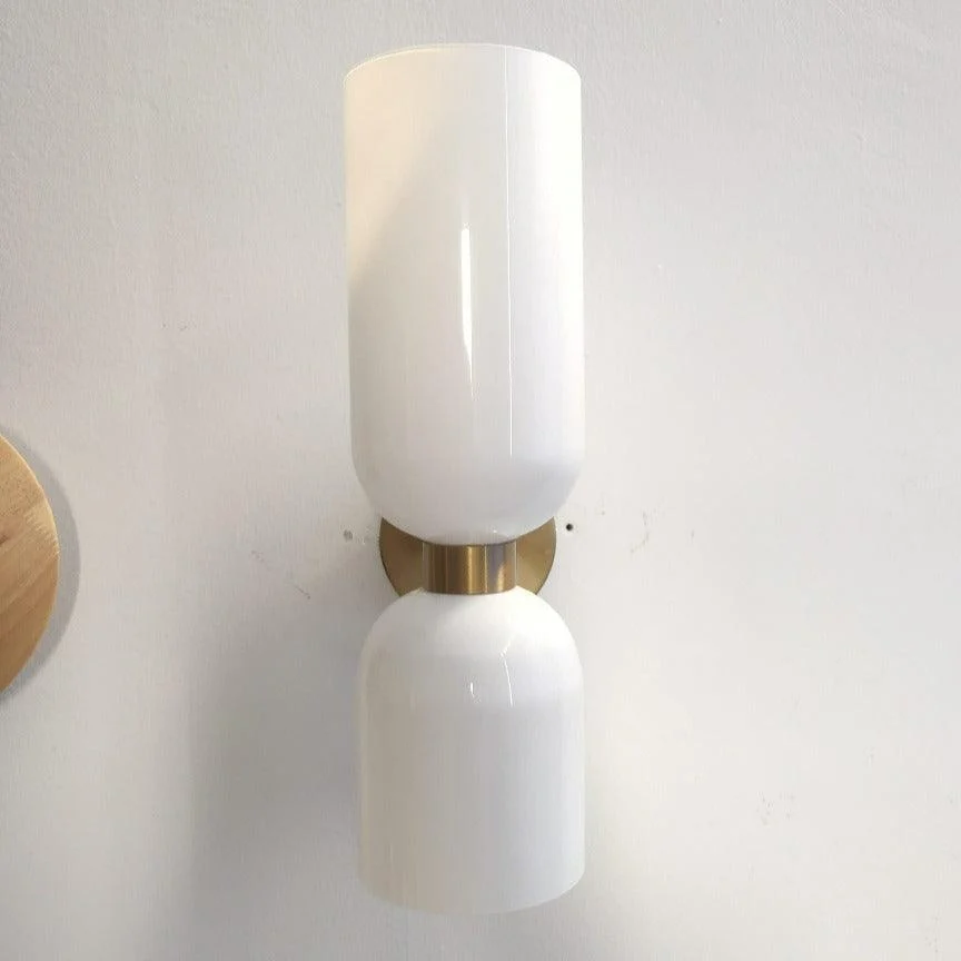 Homeko - Modern Glass Wall Sconce -