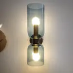 Homeko Modern Glass Wall Sconce