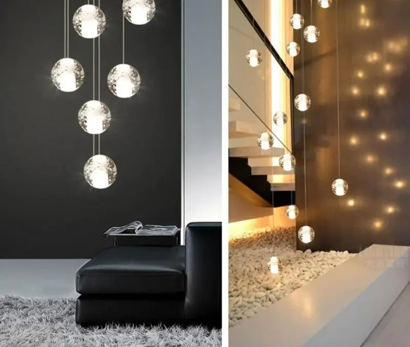 Homeko Modern Multi Bulb Chandelier