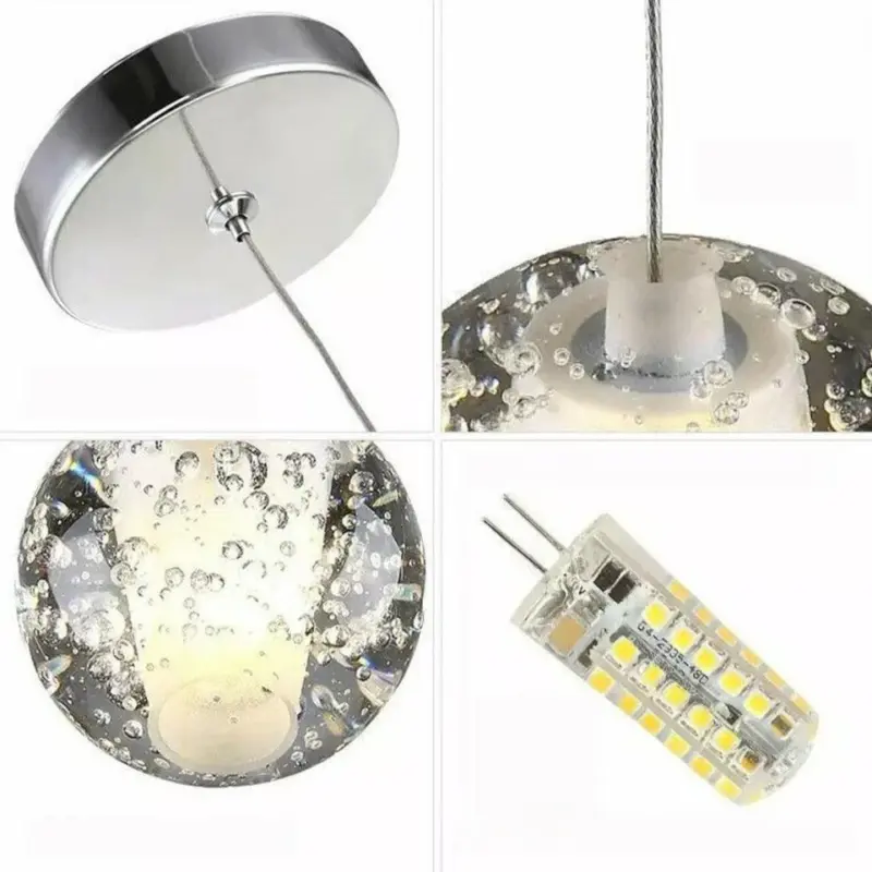 Homeko Modern Multi Bulb Chandelier