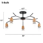 Homeko Modern Nordic Ceiling Light