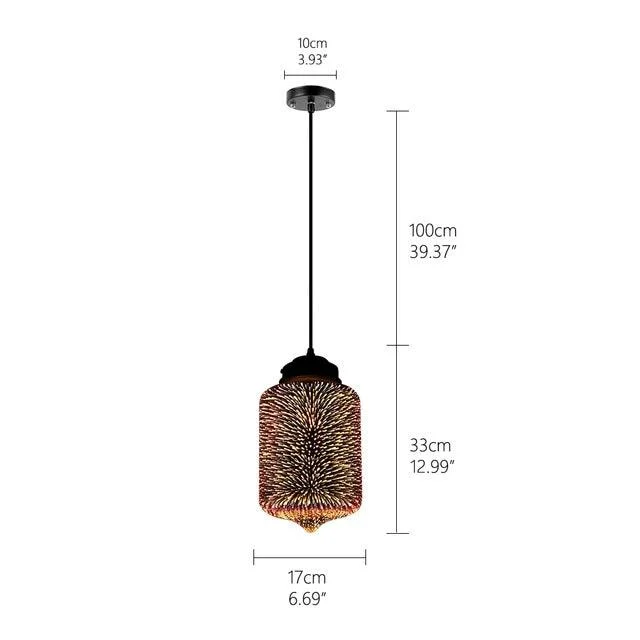 Homeko - Modern Nordic Glass Pendant Light -