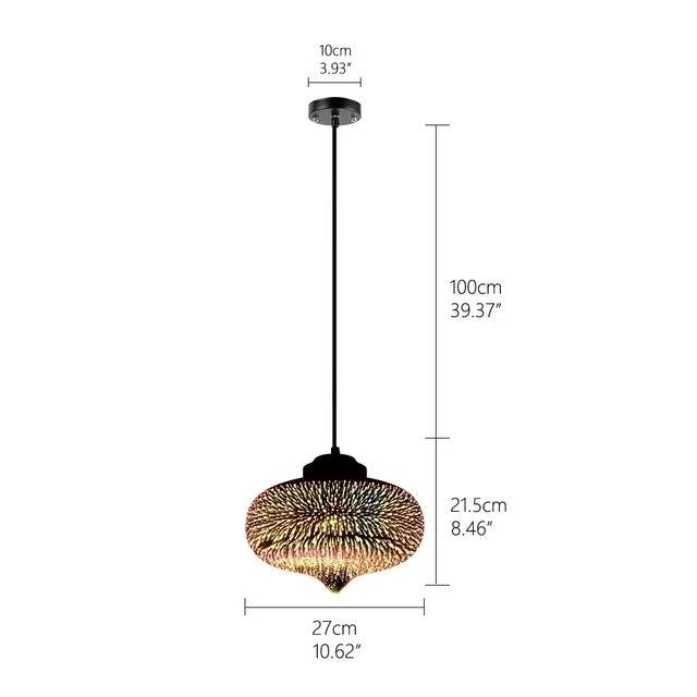 Homeko - Modern Nordic Glass Pendant Light -